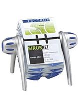 Bild Visitkortsnurra Visifix Flip Silver/blå