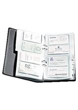 Bild Visitkortspärm för 160 kort svart