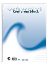 Bild Konferensblock A4 linj 4 hål 80-80-80mm 