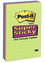 Bild Post-it S.stickey Rainbow Linj. 102x152 Post-it