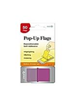 Bild Index Pop-up flags 45x25mm lila 50bl Märkflikar