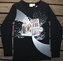 Bild High School Musical, HSM t-shirt, Svart långärmad