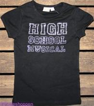 Bild High School Musical, HSM top, Svart m. nitar