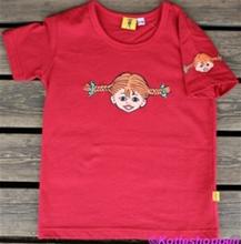 Bild Pippi Långstrump t-shirt baby, röd 