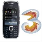 Bild Nokia E75 Silver/black Tre