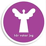 Bild Änglaskylt i purpur , produkter av UDOS