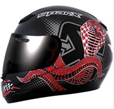 Bild SparX S-07 Cobra, samt extra ljust tonat visir