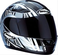 Bild AGV/MDS EDGE RAY Silver/Grå/Svart