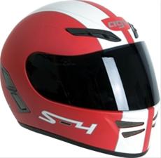 Bild AGV S4 Trendy, Röd/Vit