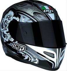 Bild AGV TI-TECH EVO Rose, Svart/Grå