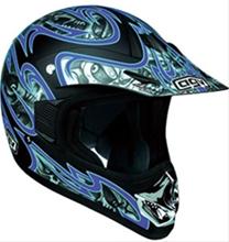 Bild AGV RC-5 PRO FLASH, SKULLS Blå