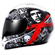 Bild SparX S-07 Rebel White, ink. extra ljust tonat visir