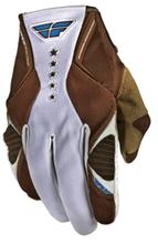Bild FLY Kinetic, Handske Brun/Vit