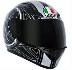 Bild AGV K-4 VYRUS, Svart/Grå