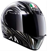 Bild AGV K-3 Basic Evil, Svart/Silver