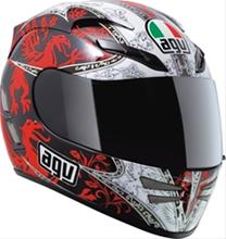 Bild AGV STEALTH Grifo, Svart/Röd