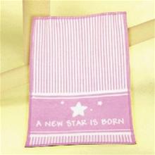 Bild Babyfilt A New star is born rosa