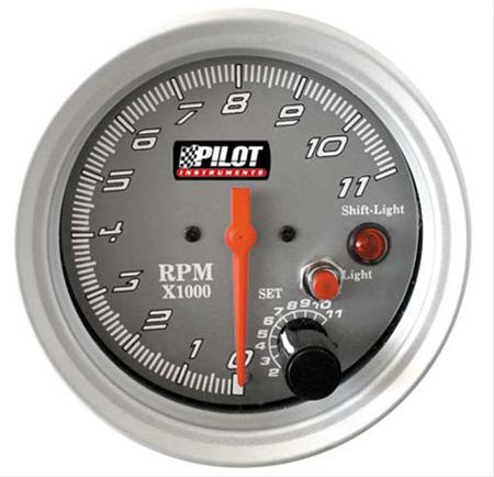 Bild Silver Line - Varv-Mätare med Shift Light 4 