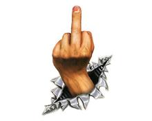 Bild The Finger - Dekal