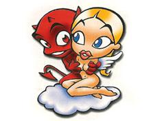 Bild Diabolic Girl & Boy - 12x8