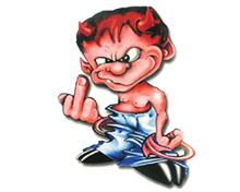 Bild Diabolic Bad Boy Finger - 8x11