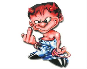 Bild Diabolic Bad Boy Finger - 8x11