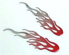 Bild Liquid Flames Röd 2-pack