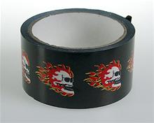 Bild Tape Skull & Flames