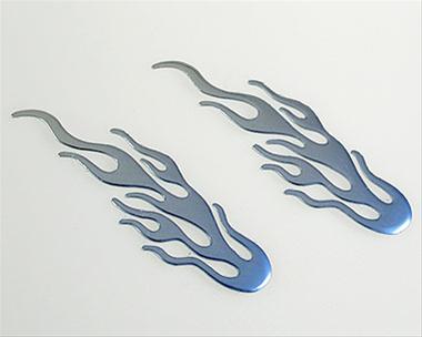 Bild Liquid Flames Blå 2-pack