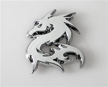 Bild Emblem Chrome Style - Dragon