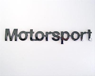 Bild Emblem Chrome Style - Motorsport
