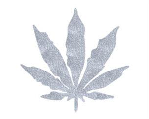 Bild Leaf - CarTattoo Silver Ink