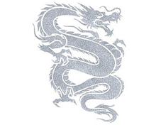 Bild Dragon - CarTattoo Silver Ink