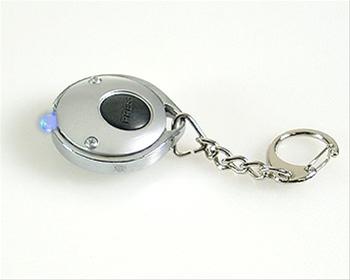 Bild Nyckelring Blue Light Rund