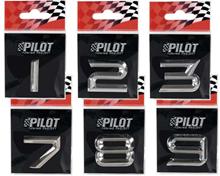 Bild Kromade Siffror Thin 0-9