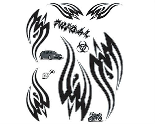 Bild Black Tribes 932 - Dekalkarta