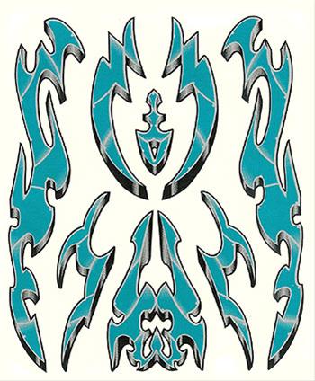 Bild 3d Tribe - Dekalkarta