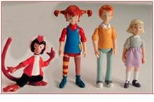 Bild Pippi Långstrump figurer
