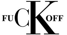 Bild fuCK off -Dekal