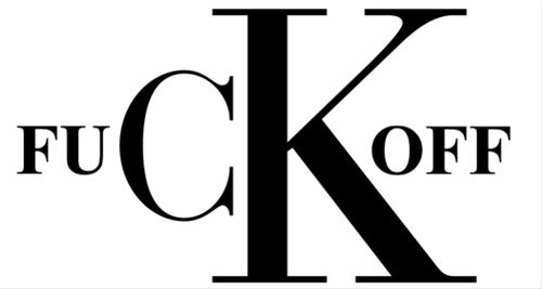 Bild fuCK off -Dekal