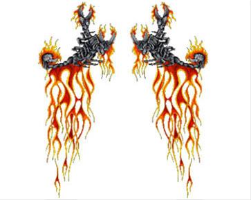 Bild Blazing Scorpions - CarTattoo