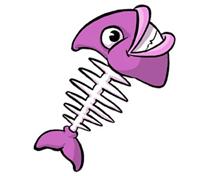 Bild Fishbone - CarTattoo