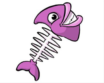 Bild Fishbone - CarTattoo