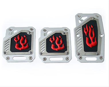Bild Fotpedal Red Flame