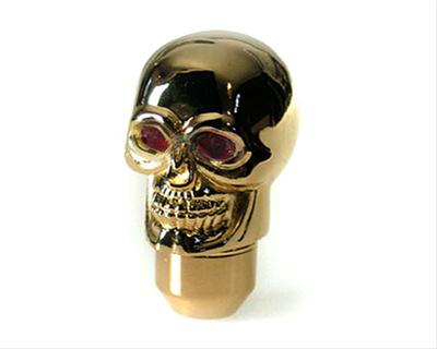 Bild Växelspak Skull-Gold Red-eye