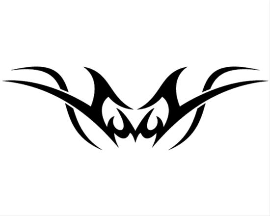 Bild Bakrutedekal Tribal 02