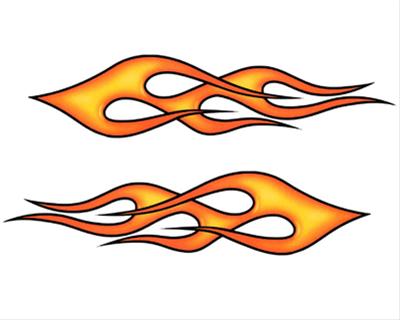 Bild Big Flames - 2 st