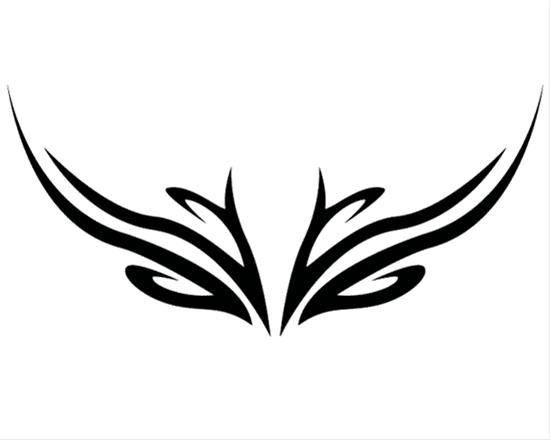 Bild Bakrutedekal Tribal 07