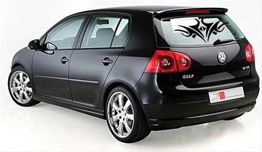 Bild Bakrutedekal Tribal 12