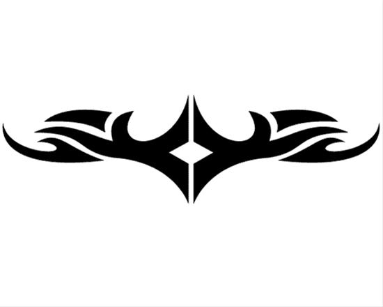 Bild Bakrutedekal Tribal 11